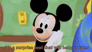 mickey mouse teasing the reader with a very useful tool